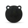 6" AR500 Steel Double Hole Target 1/4", 3/8", 1/2"
