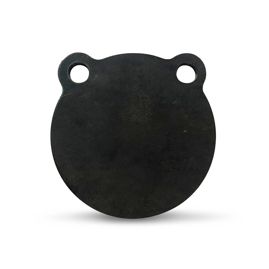 6" AR500 Steel Double Hole Target 1/4", 3/8", 1/2"