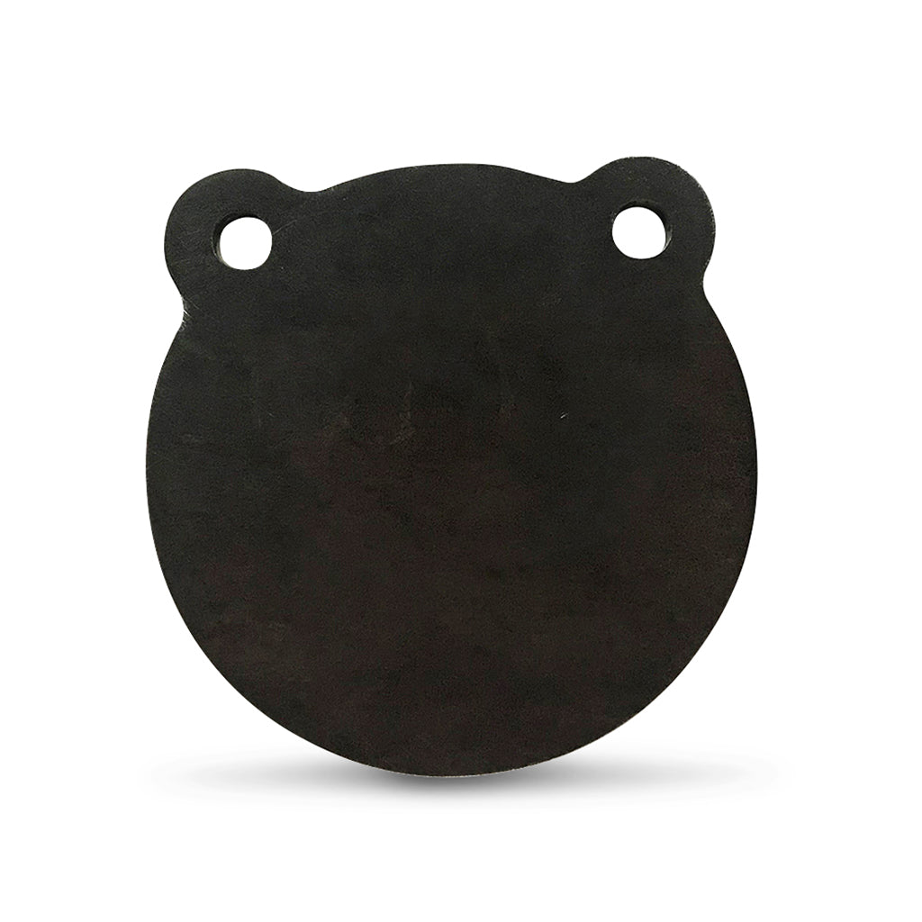 8" AR500 Steel Double Hole Target 1/4", 3/8", 1/2"